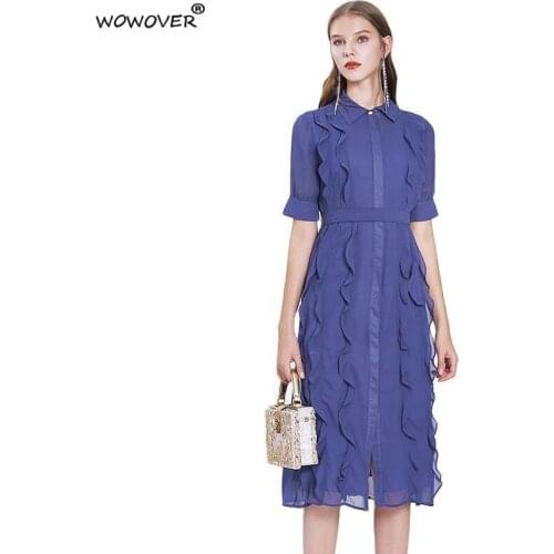 WOWOVER Business Summer Dresses
