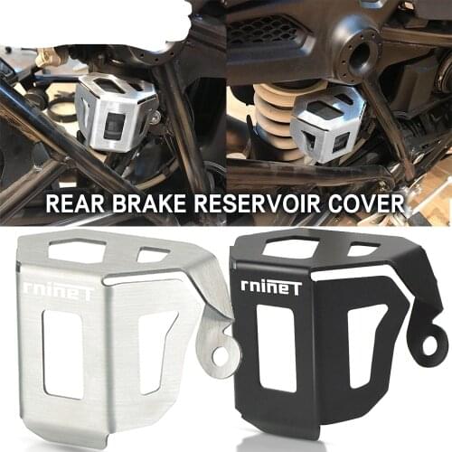 For BMW RnineT 2014-2017 Rnine T Scrambler R nine T Racer R nineT Urban G/S CNC Rear Brake Fluid Reservoir Guard Cover Protector