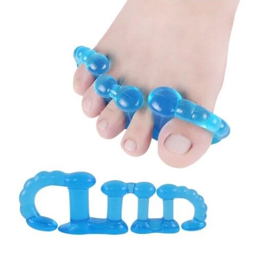 1Pair Silicone Pinkie Thumb Valgus Finger Corrector Bunion Little Toe Separator Remove Corns Feet Remove Calluses Foot Care