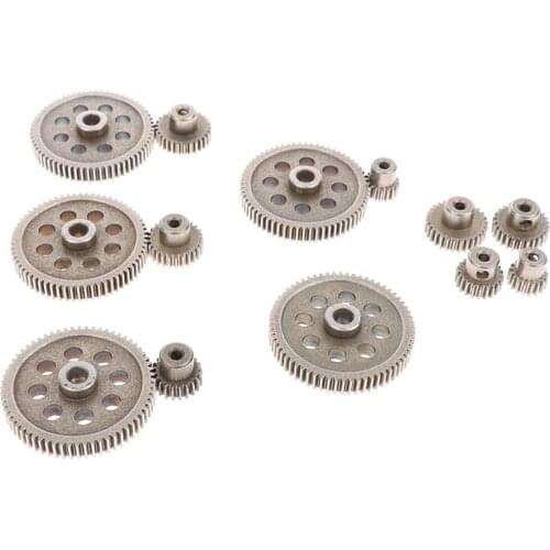 1pcs / 1set 0.6 Module17T 21T 26T 29T 64T Pinion Motor Gear Set 3.175MM 1/10 RC CAR