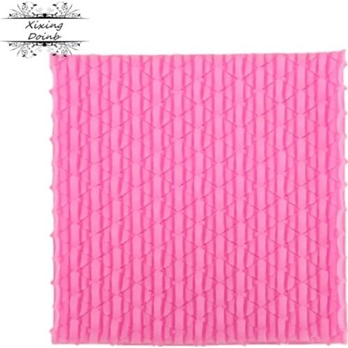 1Pcs Sweater texture silicone soft candy mold cake decorating tool candy chocolate Soft Candy Mold