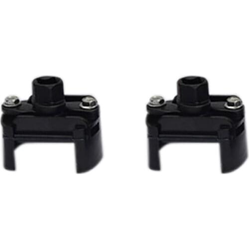 2Pcs 60Mm-80Mm Steel Oil Filter Wrench Fuel Filter Remover Adjustable Removal Tool Cast Steel Filter Wrenches