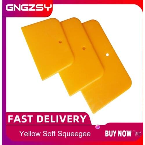 3pcs/set Vinyl Wrap Application Squeegee For Car Film Stickers Decals Corner Decorate Scraper for Window Tint Application A38