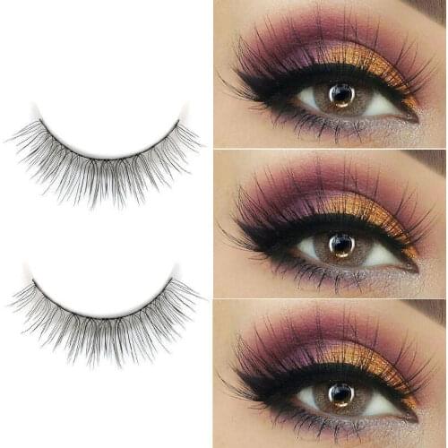 5 Pair False Eyelashes 3D Mink Natural Long Wispy False Fake Eyelashes Eye Lashes Make Up Extens Eyelashes Natural Eyelashes