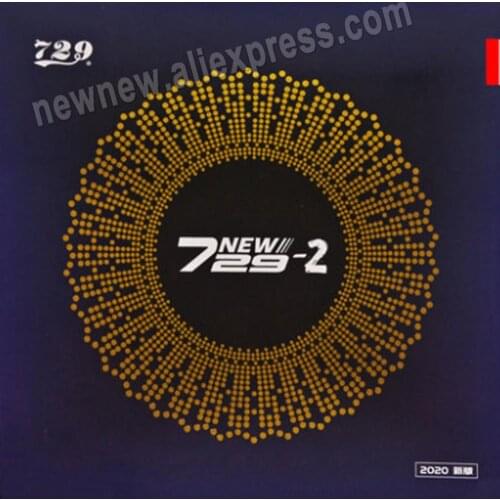 729 729-2 Pips-In Table Tennis (PingPong) Rubber with Sponge