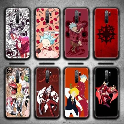Seven Deadly Sin Ban Anime Phone Case for Redmi 9A 9 8A 7 6 6A Note 10 9 8 8T Pro Max K20 K30 Pro