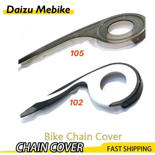 Black Style ABS Plastic Bicycle Chain Guard Cover Bike Chain Cover Shell 44T 36T Bike Chain Protector for MTB Road Bike