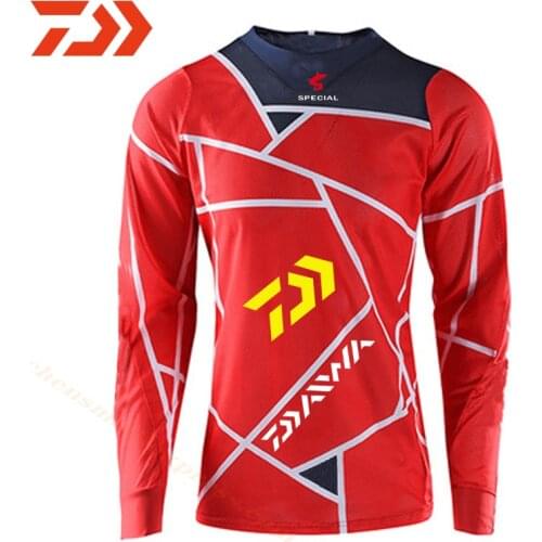 Dawa New 2020 Fishing Cool Outdoor Cycling Clothing Jacket Quick-drying Sunscreen Anti-uv Breathable Bike Speed Surrender Shirt