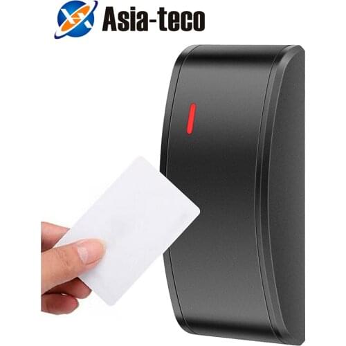 IP68 Waterproof Mini 125KHz/13.56MHz Access Control Card Reader RFID Card Reader For Access Control WG26/34 Output