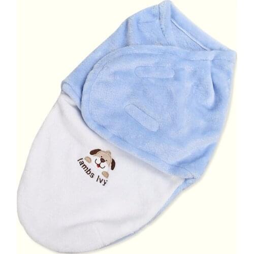 Baby Swaddle Wrap Soft Envelope For Newborn Baby Blanket Swaddle Carters Fleece Sleeping Bag Infant Bedding