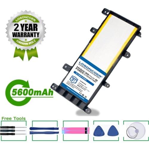 LOSONCOER Battery C21N151 55600mAh Laptop Battery For ASUS VivoBook X756 X756UA X756UJ X756UX X756UB X756UQ X756UV X756UW