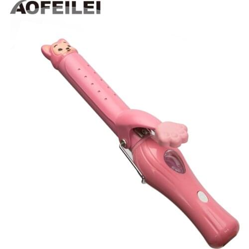 AOFEILEI 2020 New Arrival MINI Ceramic Curling Wand Curling Iron professional hair curler hair Styling Tool