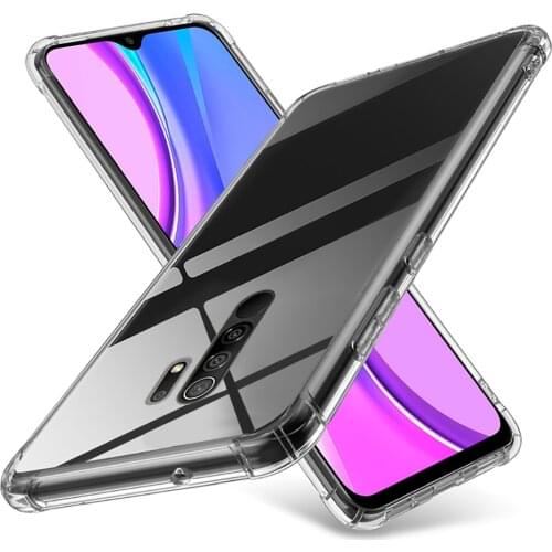 Case redmi9 transparent soft silicone shockproof coque for xiaomi readmi redmy xiomi xyomi xaomi xiami redmi 9 6.53'' case cover