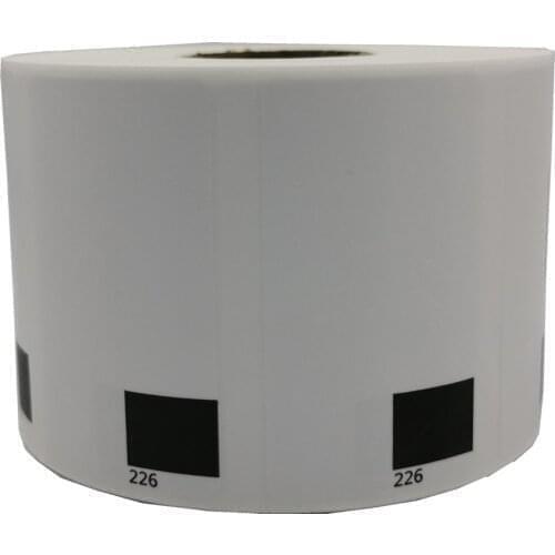 Compatible DK-11226 Label 52mm*29mm 1000Pcs Compatible for Brother Label Printer QL-700/720 White Paper DK-1226