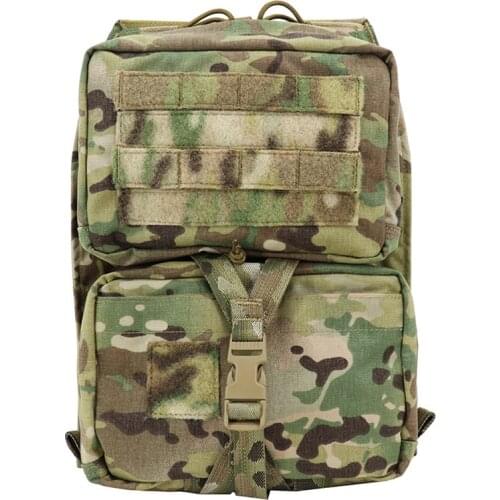 Tactical Molle BackPack Multicam Military Airsoft Hydration Bag Army Vest Plate Carrier Bag Gear Hunting Removable Medical Pouch