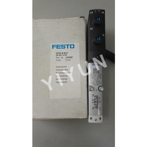 VSVA-B-B52-ZD-A2-1T1L 539182 VSVA-B-M52-AH-A1-1C1 546700 VSVA-B-M52-MH-A2-1C1 546703 FESTO Solenoid valve