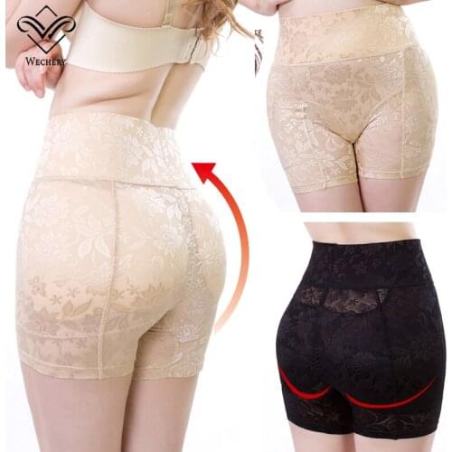Wechery Butt Lifter Sexy Body Shapers Slimming Underwear Padded Enhancer Control Panties Women High Waist Trainer Briefs