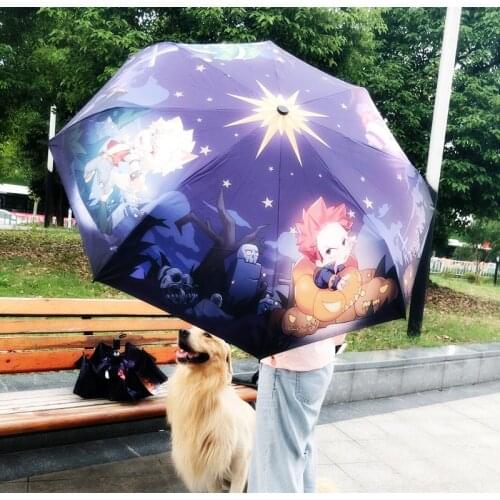 Anime My Hero Academia Umbrella Anime Umbrella Folding Umbrella Automatic Umbrella Rain and Sunshine Umbrella Sunshade Umbrellas