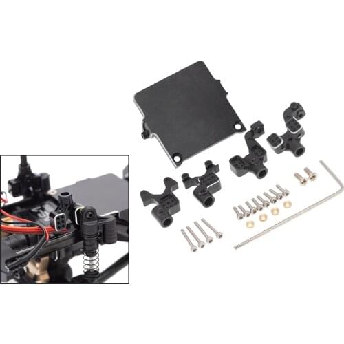 1/24 Aluminum Alloy Front Rear Shock Tower for Axial SCX24 AXI90081 Accessories Parts