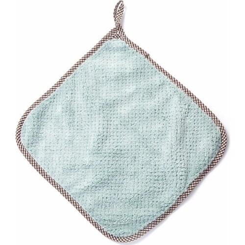 1pcs Kitchen Towel Cleaning Cloth Home Nonstick Oil Coral Velvet Towels Thicker Wipe Wash Table Towel Hand Towels Dishclout