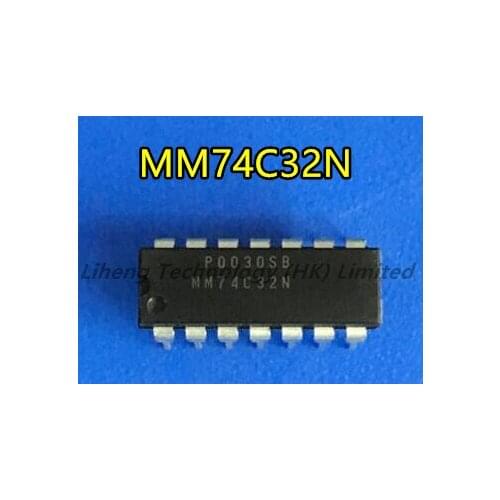 100% New&Original MM74C32N 74C32N