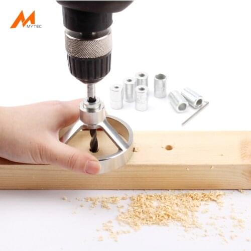 16pcs Woodworking Self-Centering Dowel Jig System Kit 5/6/7/8/9/10/12mm Drilling Bushings and Depth Stop Collar