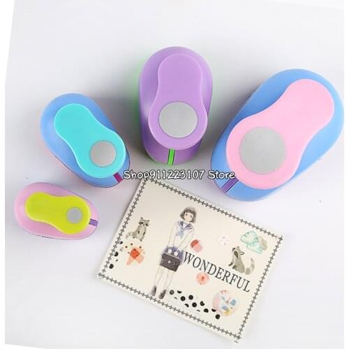 4pcs/lot 8- 38mm Circle Punch DIY Craft Hole Punch Paper Cutter Scrapbooking Punches Embossing