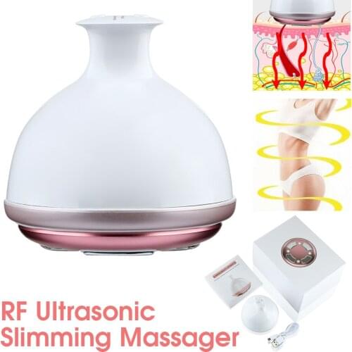Body Slimming Machine Fat Reduction RF LED Heating Ultrasonic Cavitation Anti Cellulite Skin CV Lifting Shaping Device