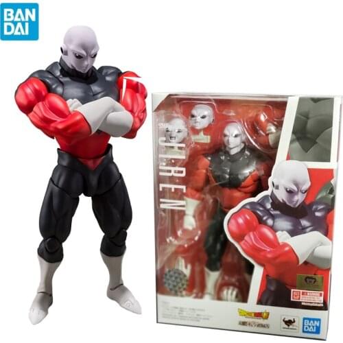 Original Bandai Anime Figure S.H.Figuarts Dragon Ball Z Figure Super Jiren Anime Action Figures Toys for Children Birthday Gift