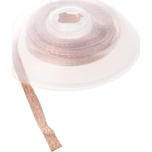 1.5M Length 2.5mm Width Braided Copper Wire Roll Desoldering Wick