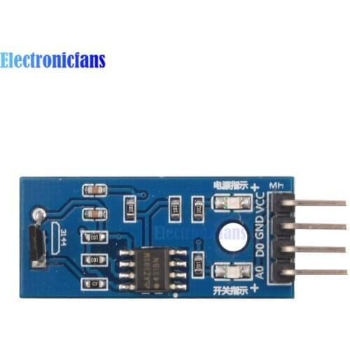 3144E Hall Sensors Module 4pin Hall Switch Speed Magnetic Swiches Speed Counting Sensor Module for Arduino Smart Car