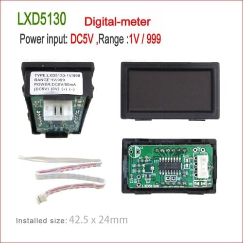 Small current meter LxD5130 DC5V -1V/999 for inverter welding machines accessories