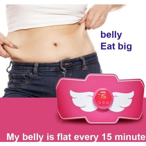 Slimming Belt EMS Abdominal Muscle Stick Abdomen Patches Massage Muscle Fitness Weight Loss Abdominal Slim Belt Abdominal Tool