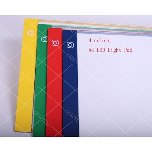 Blue A4 drawing graphics tablet box LED diamond lamp pad light pad plate diamond painting accessories tool kit