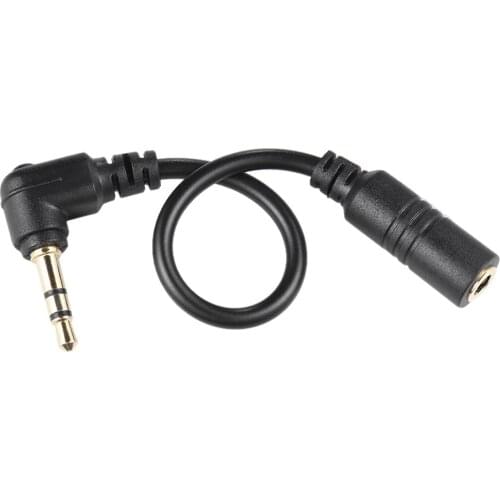 Smartphone Microphone Adapter Cable Cellphone Microphone &Mic to PC Computer DSLR Camera Adapter Smartphone