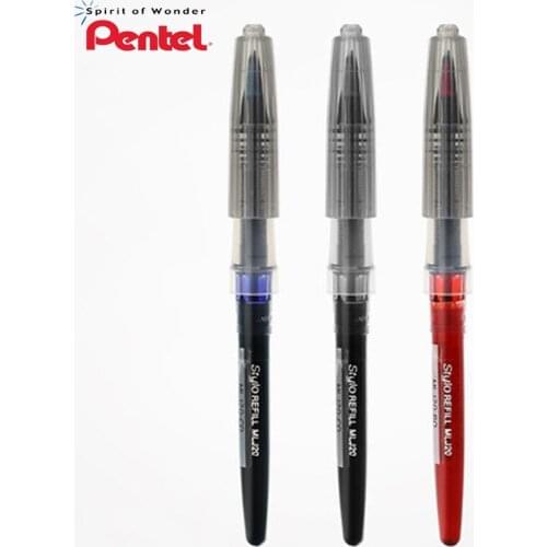 3Pcs Pentel Signature Pen Replacement Core TRJ50 Replacement Core MLJ20 Large Capacity Ink Non-toxic