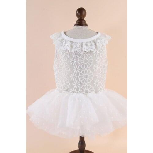 Cat Dog Princess Wedding Dress Summer Pet Skirt Dog Clothes Tutu Pomeranian Maltese Poodle Bichon Schnauzer Pet Clothing Costume