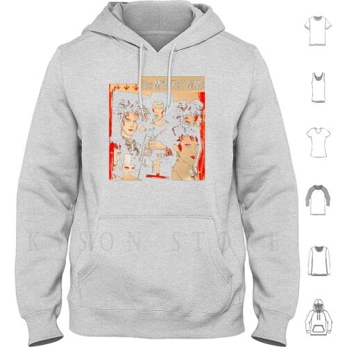 Mystery Girls Hoodies Long Sleeve Mystery Girls Hard Heavy Rock Metal Punk