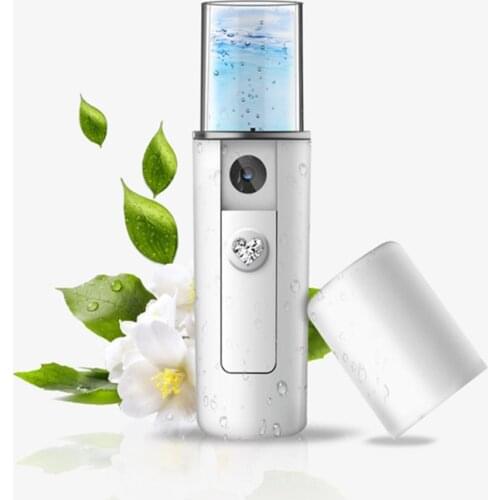 Facial Moisturizing Beauty Instrument USB Charging Portable Nano Mist Spray Handy Atomization Mister Device Face Steamer Tool