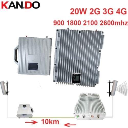 Fibre-optical repeater 20w tunnel use signal repeater mountain area farm/forest signal booster Optical Fiber repeater 2g 3g 4g