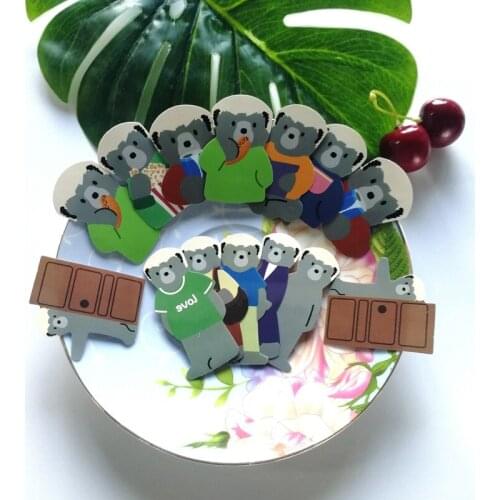 40pcs Honey badger Korean style Funny Decoration Sticker For Suitcase Skateboard Laptop Phone Car Styling DIY Decal Sticker