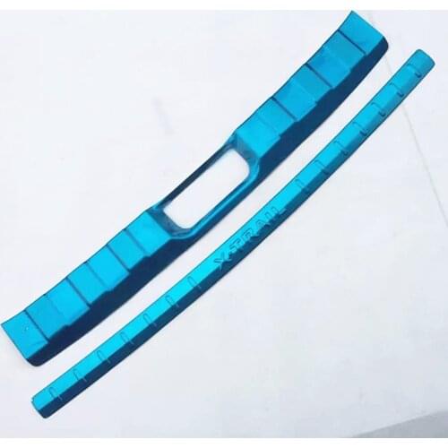 Rogue Stainless Steel Rear Bumper Protector Sill Trunk Guard Cover Trim For Nissan X-Trail X Trail T31 2008-2013 Car styling