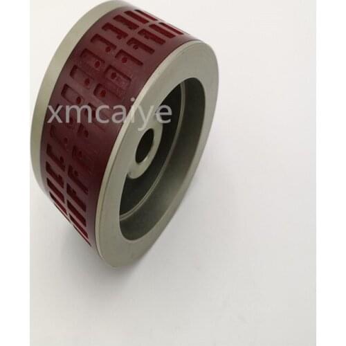 1 Piece STAHL Folding Machine Parts MBO Suction Wheel Size 123x20x64mm