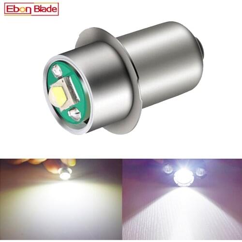1 X P13.5S PR2 PR3 3W LED Lamp Bulb Flashlight Replacement Bulb Torch 3V-18V / 5-24V Emergency Flashlight Work Light 4.5V 6V 12V