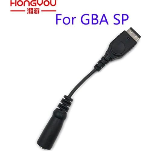 100Pcs NEW 3.5mm Headphone earphone Jack Adapter Cord Cable for Gameboy Advance GBA SP replacement