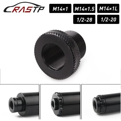 Aluminum Car Oil Filter Threaded Adapter 5/8" x 24 to 1/2-28 to M14x1 to M14x1.5 for Barrel Thread Adapter for all NAPA OFI051
