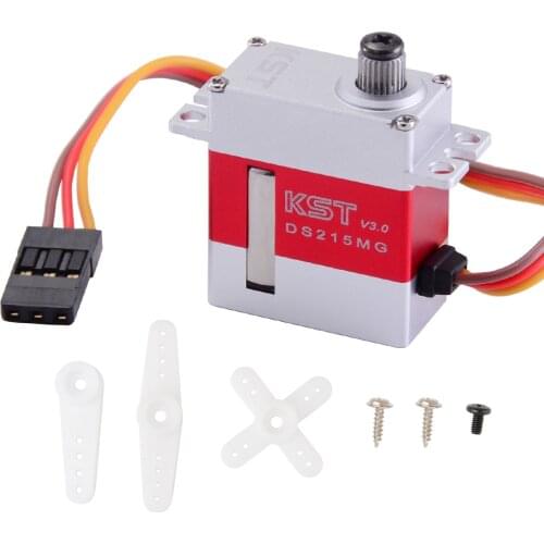 KST DS215MG V3.0 Digital Metal Gear Mini Servo Motor For 380 450 480 500 RC Helicopter