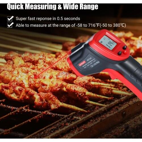 Digital Thermometer Instant Read Temperature Meter for Food Water Refrigerator HVAC Automotive Mechanics Electricians-58 to 716