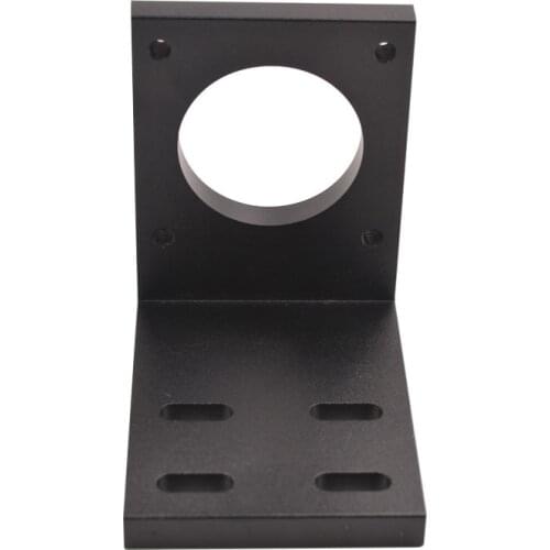 Engraving machine laser Nema23 mounting bracket 57 stepper motor fitted black alloy steel diy cnc parts