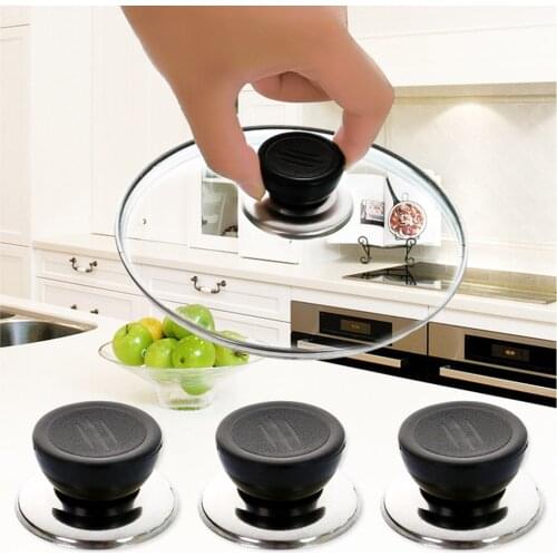 Kitchen Cookware Replacement Utensil Pot Pan Cup Lid Cover Circular Holding Knob Screw Handle Cookware Parts Handles & Knobs